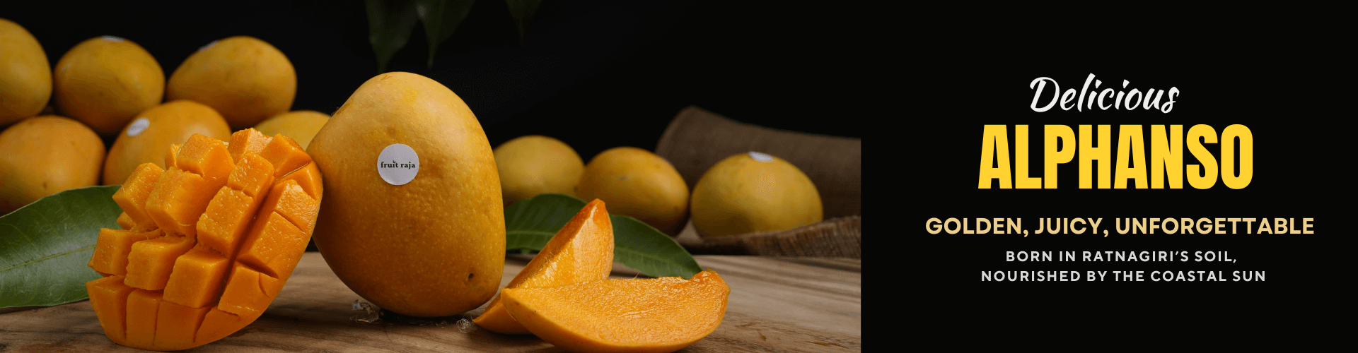 Fruit Raja - Organic Ratanagir Mango - Desktop